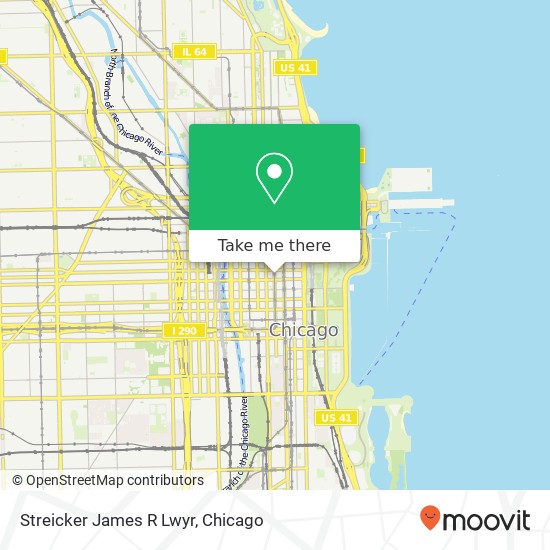 Streicker James R Lwyr map