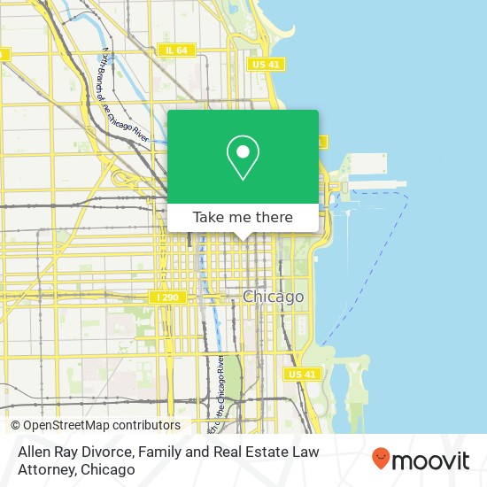 Allen Ray Divorce, Family and Real Estate Law Attorney map
