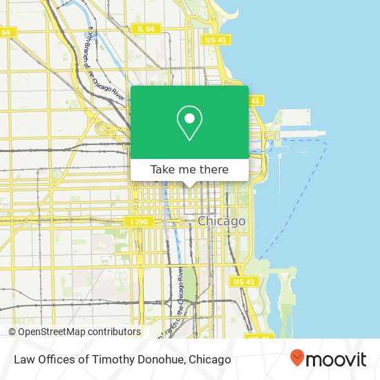 Law Offices of Timothy Donohue map