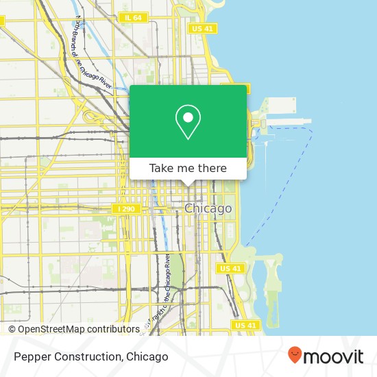 Pepper Construction map