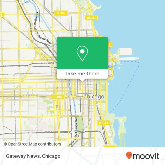 Mapa de Gateway News
