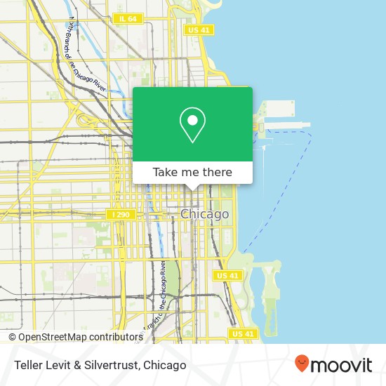 Teller Levit & Silvertrust map