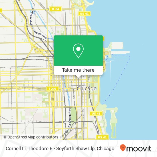 Mapa de Cornell Iii, Theodore E - Seyfarth Shaw Llp