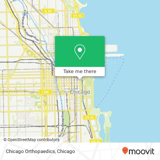 Mapa de Chicago Orthopaedics