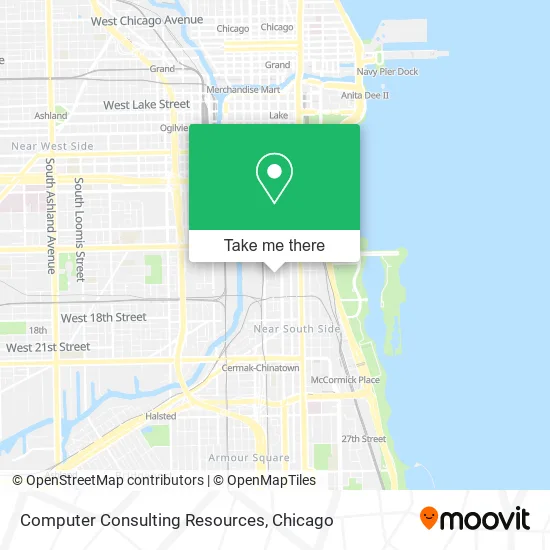 Computer Consulting Resources map