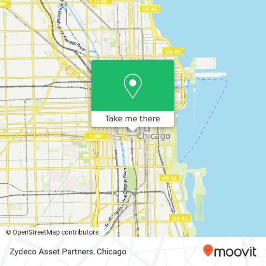 Mapa de Zydeco Asset Partners