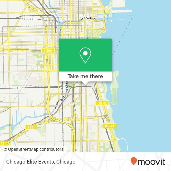 Mapa de Chicago Elite Events