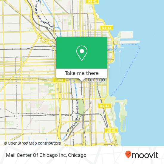 Mapa de Mail Center Of Chicago Inc