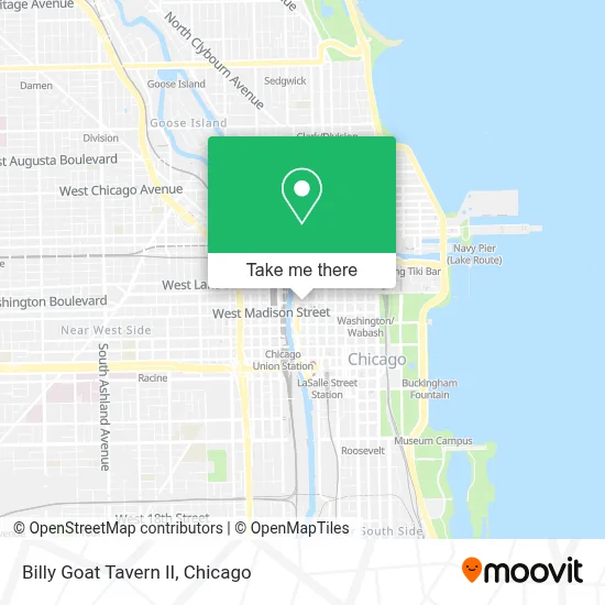 Billy Goat Tavern II map