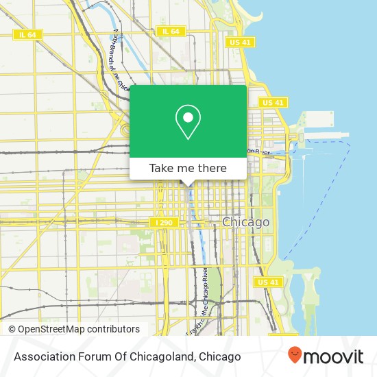 Association Forum Of Chicagoland map