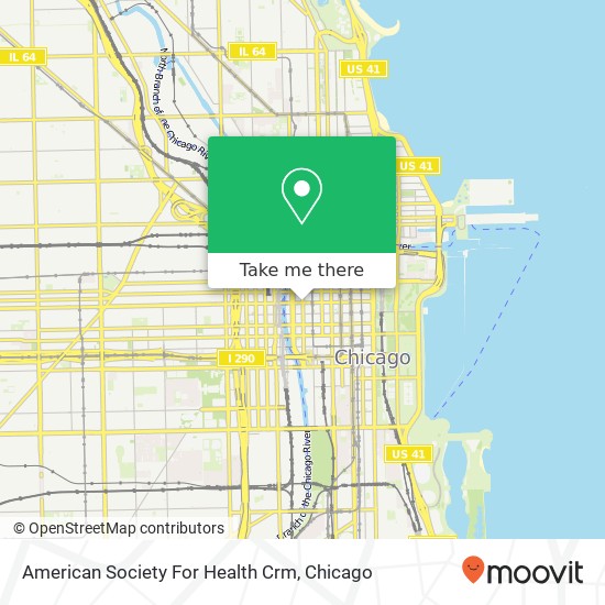 Mapa de American Society For Health Crm