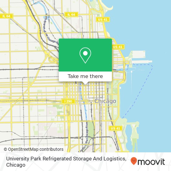 Mapa de University Park Refrigerated Storage And Logistics