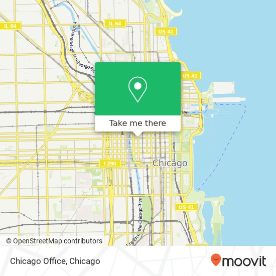 Chicago Office map