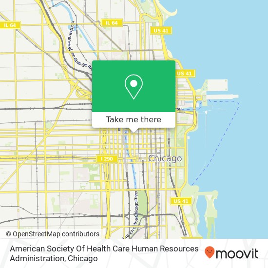 Mapa de American Society Of Health Care Human Resources Administration