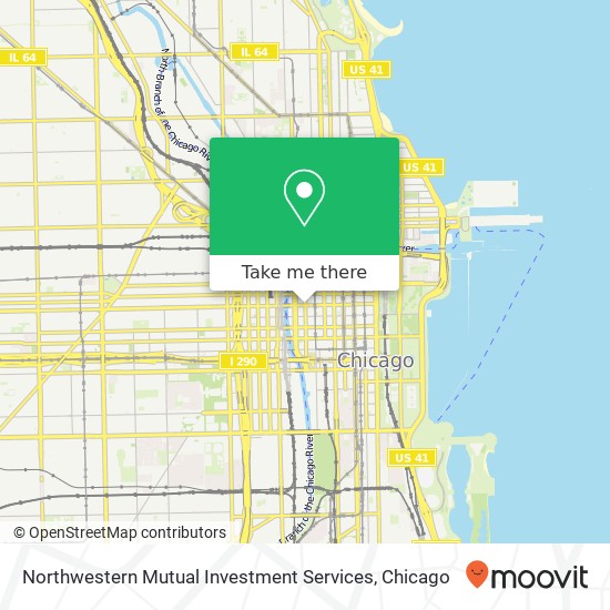 Northwestern Mutual Investment Services map