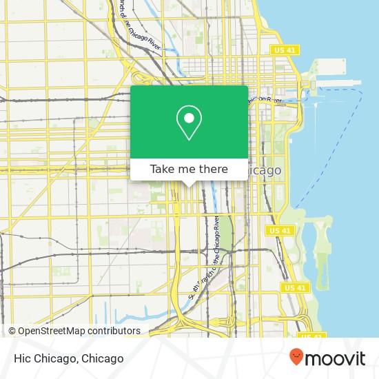 Hic Chicago map
