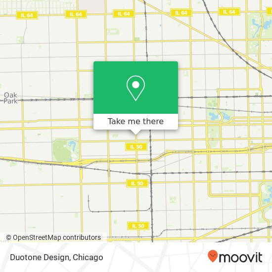 Duotone Design map
