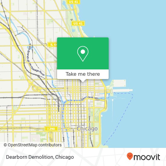 Dearborn Demolition map