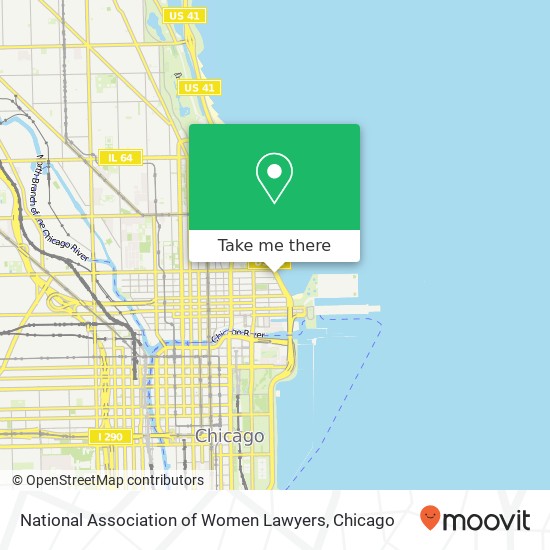 Mapa de National Association of Women Lawyers