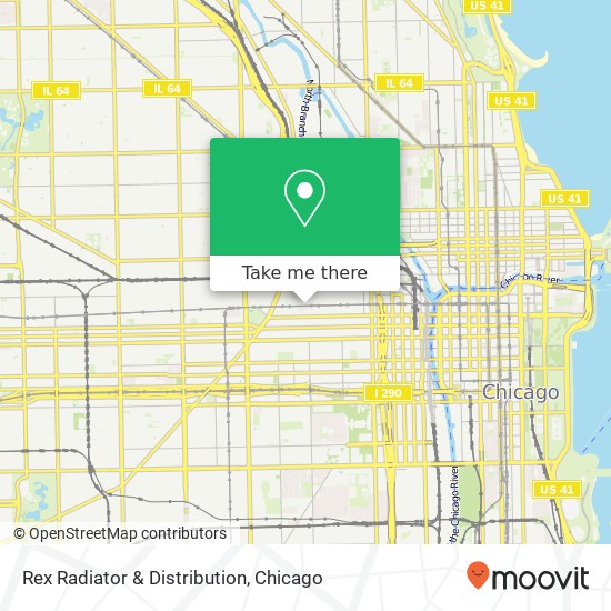 Rex Radiator & Distribution map