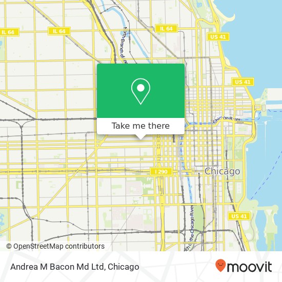 Andrea M Bacon Md Ltd map