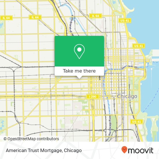 American Trust Mortgage map