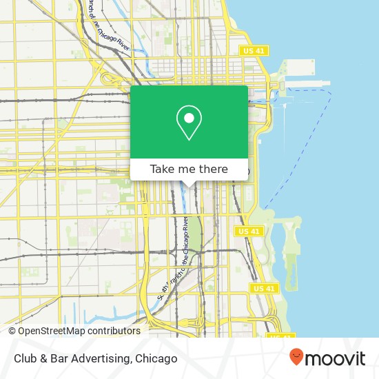 Club & Bar Advertising map