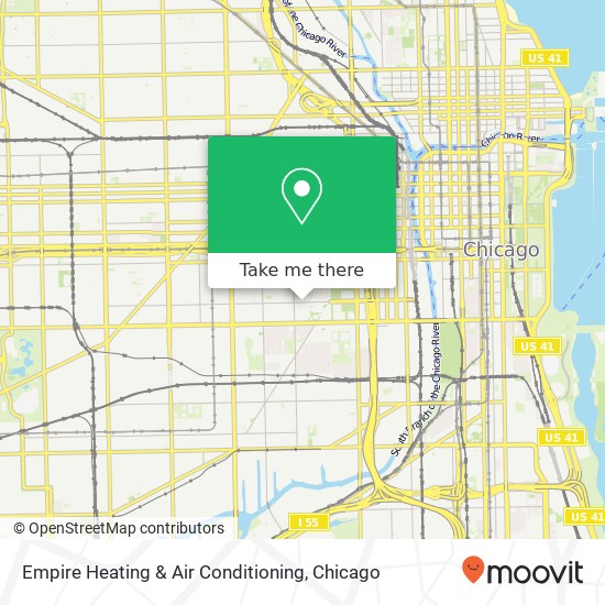 Empire Heating & Air Conditioning map