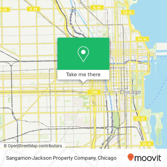 Mapa de Sangamon-Jackson Property Company