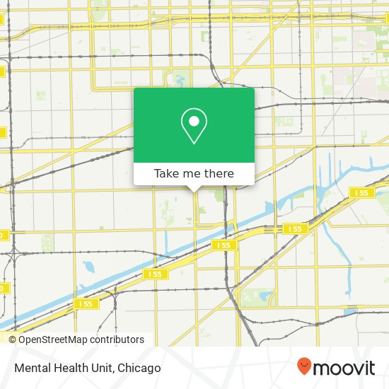 Mental Health Unit map