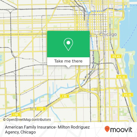 American Family Insurance- Milton Rodriguez Agency map