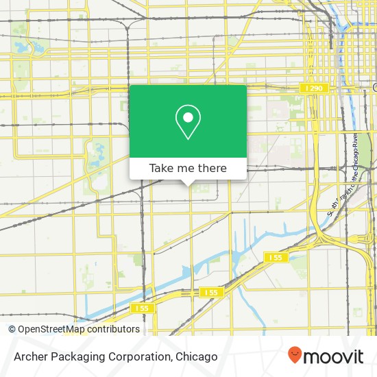 Archer Packaging Corporation map