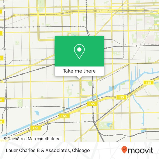 Lauer Charles B & Associates map