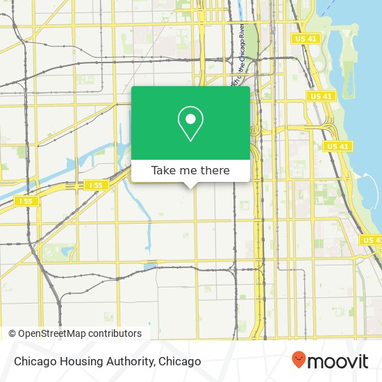 Mapa de Chicago Housing Authority