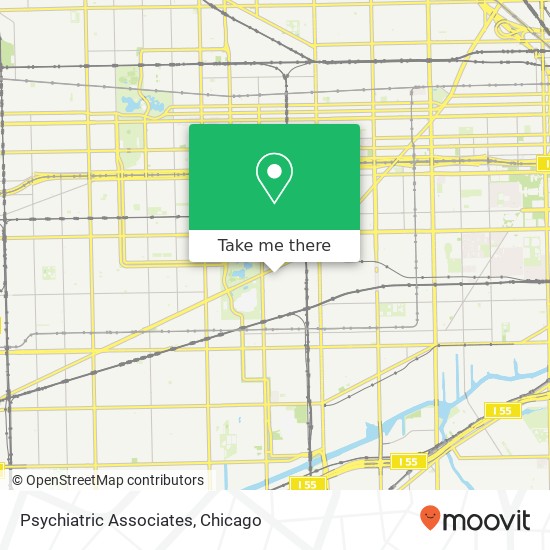 Psychiatric Associates map