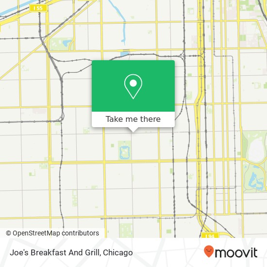 Joe's Breakfast And Grill map