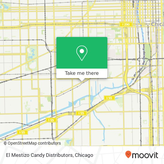 El Mestizo Candy Distributors map