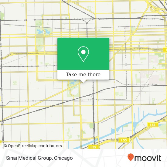 Sinai Medical Group map