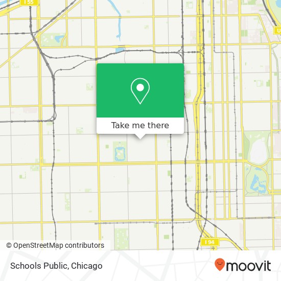 Schools Public map