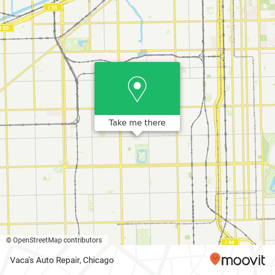 Mapa de Vaca's Auto Repair