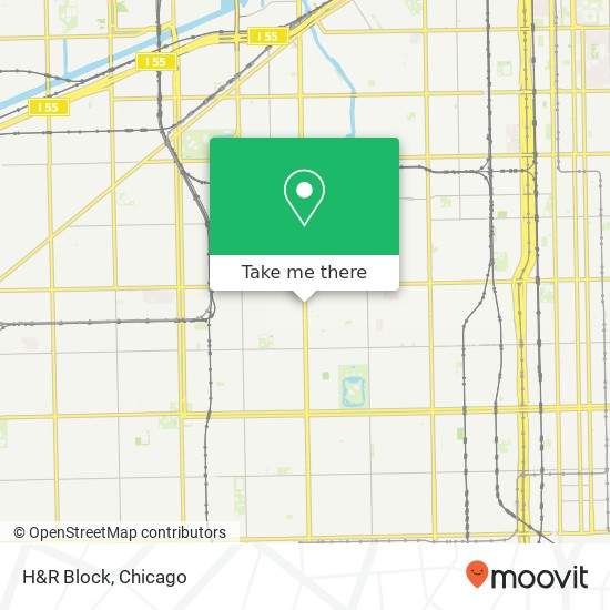 Mapa de H&R Block