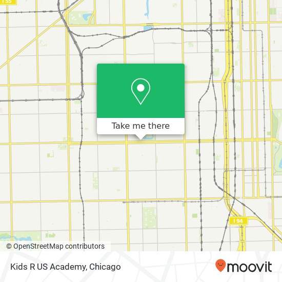 Kids R US Academy map