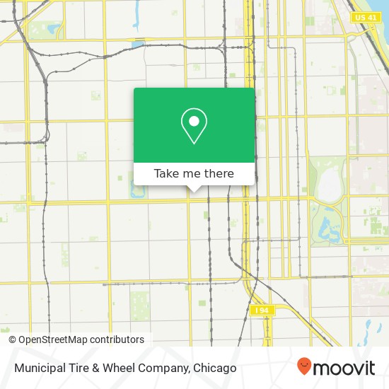 Municipal Tire & Wheel Company map