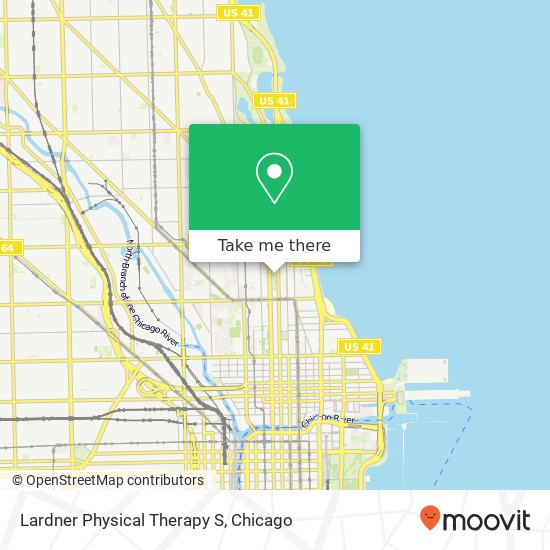 Lardner Physical Therapy S map