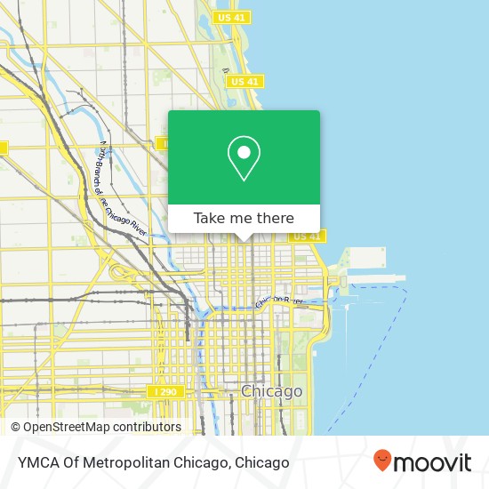 Mapa de YMCA Of Metropolitan Chicago