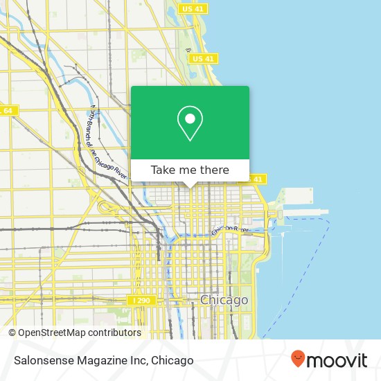 Salonsense Magazine Inc map