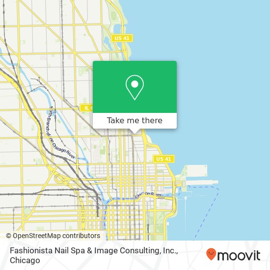 Fashionista Nail Spa & Image Consulting, Inc. map