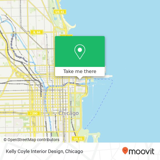 Kelly Coyle Interior Design map