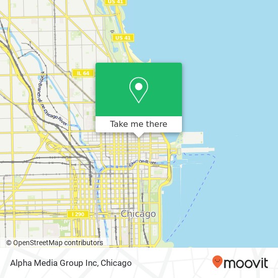 Alpha Media Group Inc map