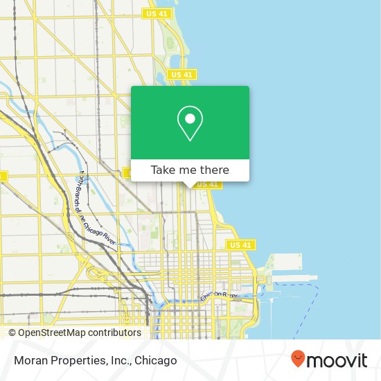 Mapa de Moran Properties, Inc.